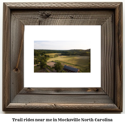 trail rides near me in Mocksville, North Carolina